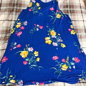 Old Navy Blue and Yellow Dress